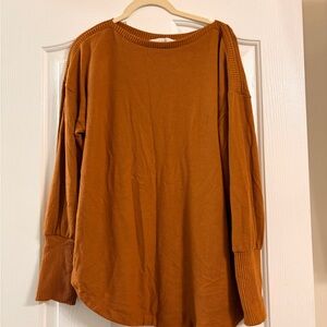 LOFT Women's Orange Top